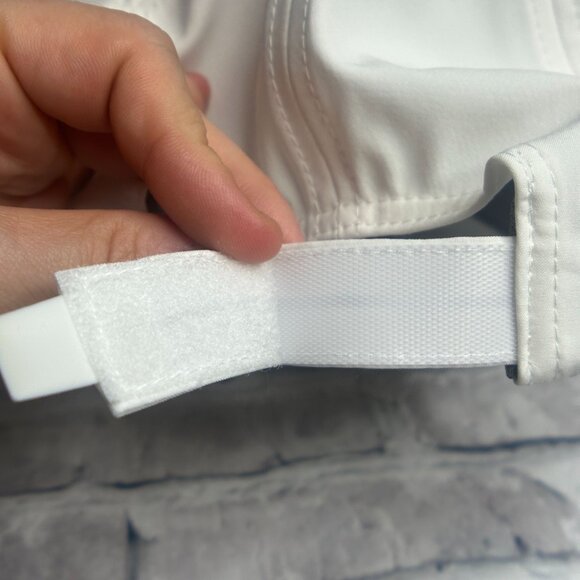 NWT New Balance Unisex 6 Panel Performance Cap V2 Hat One Size (WHT) (LAH51007) - Picture 9 of 14